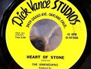 ROCK 'N' ROLL INSTRUMENTAL 45: THE UNKNOWNS (Oakland CA 1961) Heart of Stone
