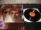 DAVID BOWIE SPACE ODDITY + HUGE POSTER ORANGE LABEL LSP 4813 MINT- GLAM ROCK LP