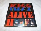 KISS LP kiss ALIVE II WITH AUTOGRAPHED BOOKLET