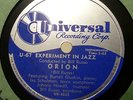 BILL RUSSO SHELBY DAVIS EXPERIMENT IN JAZZ: Orion/Lonely Town UNIVERSAL U-67 EE+