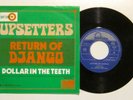 THE UPSETTERS the return of django BELGIAN BELGIUM PS Picture Sleeve 7