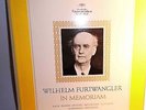 Wilhelm Furtwängler In Memoriam [6 Vinyl-LPs] [Box].Deutsche Grammophon