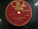Blues 78 LONNIE JOHNSON Mean Old Bed Bug Blues / Roaming Rambler Blues OKEH 8497