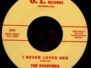 45 Garage Rock THE STARFIRES I Never Loved Her / Linda G.I. 4001 Re-Pro