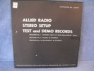 Allied Radio Stereo Setup Test & Demo Records, Equipment Test, CSDT 3 LP Box Set