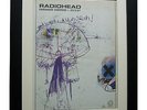 RADIOHEAD+Paranoid Android+POSTER+AD+RARE ORIGINAL 1997+FRAMED+FAST GLOBAL SHIP+