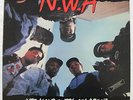 N.W.A. -STRAIGHT OUTTA COMPTON- ORIGINAL 1988 RUTHLESS SL-57102 LP RARE EX/EX