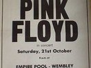 PINK FLOYD Empire Pool,Wembley 1972 UK Poster size Press ADVERT 16x12 inches