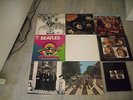 Beatles LPs, 8 Stück plus Bildband