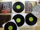 JETHRO TULL X 3 LP (Benefit, Aqualung - both white 'i', Living in past 2LP+book)