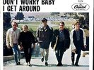 THE BEACH BOYS I GET AROUND / DON'T WORRY BABY 1964  HQNM/HQNM SURF-COLLECTORS