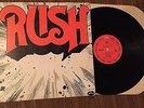 RUSH CANADA MOON RECORDS LP MATRIX # ORANGE LOGO RED MERCURY LABELS VG