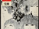 THE BEATLES REVOLVER US ORIG’71 REISSUE CAPITOL RED TARGET LABEL SHRINK STICKER