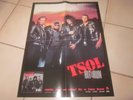 VINTAGE TSOL HIT AND RUN LP PROMOTIONAL POSTER PUNK HEAVY METAL PROMO