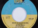 70s Soul 45 WE THE PEOPLE Making My Daydream Real LION HEAR