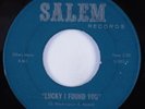 Northern Soul 45 V WAGERS Lucky I Found You SALEM HEAR