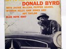 DONALD BYRD-OFF TO THE RACES ON BLUE NOTE JAZZ LP-MONO, DG, RVG, 63RD ST, 4007,