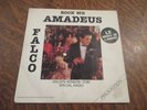 RARE PROMO 45 tours FALCO rock me amadeus