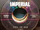 Lightnin Hopkins Shotgun / Feel So Bad Rare Blues 45 Imperial X5834