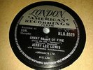 JERRY LEE LEWIS : GREAT BALLS OF FIRE / MEAN WOMAN BLUES.  UK.78rpm (1957)