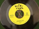 45 RPM Repro. CRACKER JACK / GET ON THE RIGHT TRACK. JOE CLAY. VIK 4X-0218