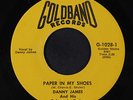 DANNY JAMES: Paper In My Shoes / Boogie In The Mud 45 Oldies
