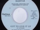 Funk Boogie 45 RAESTAR Got To Give It Up OPTIMA HEAR