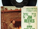 Rare Country Christmas 45 & Pic Sleeve - Jim Reeves - Senor Santa Claus - RCA
