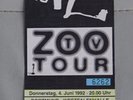 U2 ZOO TOUR concert ticket stub 4th June 1992 Dortmund Westfalenhalle Germany