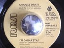 CHARLES DRAIN rare I’m Gonna Stay northern soul RCA promo NM 45 LISTEN  