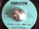 JESUS ALVAREZ rare Please Stay Don’t Go modern northern soul 45 LISTEN