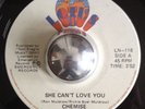 CHEMISE rare She Can’t Love You boogie modern soul EX 45 LISTEN
