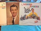 LP 33 1/3 RPM: (2) MISTER ROGERS  (LET'S BE TOGETHER TODAY & A PLACE OF OUR OWN)