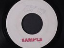 LARRY SAUNDERS: Free Angela / Part 2 45 Hear  (white label test press promo wit