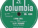 78 RPM - Cliff Richard - Living Doll / Apron Strings - 1959