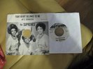 THE SUPREMES YOUR HEART BELONGS TO ME / SEVENTEEN WLP 45 & PICTURE SLEEVE