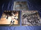Set of 3 LPs Bon Jovi New Jersey Slippery When Wet on Mercury