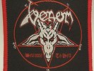 RARE VENOM PATCH black metal,welcome to hell,warhead,bloodlust,venom inc.,tape