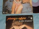 JOHNNY HALLYDAY & SYLVIE VARTAN - J'AI UN PROBLEME , PORTUGAL 7'' RARE 45