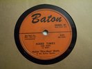 NOBLE WATTS-HARD TIMES/MIDNITE FLIGHT-BATON-R+B ROCKER 78