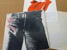 ROLLING STONES Sticky fingers LP 1st UK Press  STONES  1971  ZIP Cover  +Insert