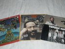 MARVIN GAYE MIDNIGHT LOVE, TROUBLE MAN AND IN OUR LIFETIME USED LP VINYL RECORDS