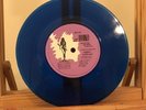 The Damned - Thanks For The Night Blue Vinyl UK 1984 Damned Records 7