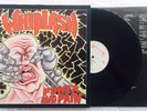 WHIPLASH - POWER AND PAIN - LP 1986 - RARE  - 1st Press  nuclear assault razor