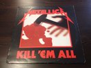 RARE Metallica Kill Em All Vinyl LP Import Extra Tracks Heavy Metal Megadeth