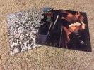 George Michael Faith Hype Sticker LP + LISTEN WITHOUT PREJUDICE BOTH ORIG USA