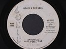 HONEY & BEES: Make Love To Me / Please Have Mercy Baby 45 (some label wear / st