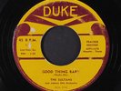 SULTANS: Good Thing Baby / How Deep Is The Ocean 45 Vocal Groups