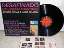 Coleman Hawkins Desafinado: Bossa Nova Jazz Samba ORIG 1963 Impulse AS-28 LP rvg