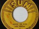 CARL PERKINS **Boppin' The Blues** SUN 45 rpm May 11,1957 Strong VG